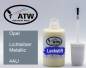 Preview: Opel, Lichtsilber Metallic, 4AU: 20ml Lackstift, von ATW Autoteile West.